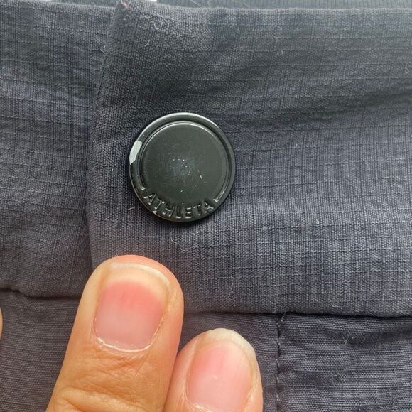 Athleta black gorpcore cargo joggers size 6 #636 - Picture 3 of 12